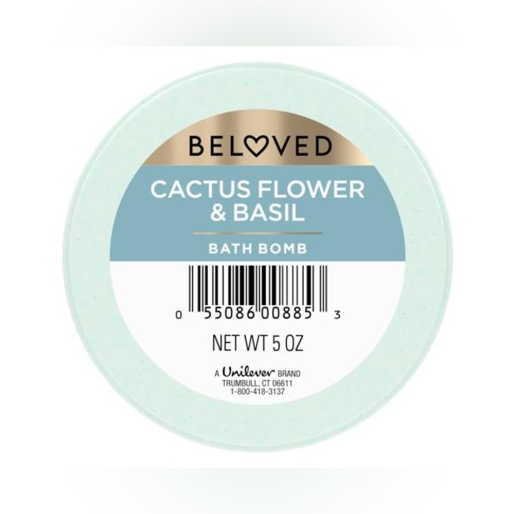 NWT Beloved Bath Bomb Cactus Flower & Basil